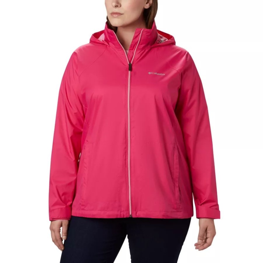 Women's Switchback III Jacket Plus Size Columbia Sale Cactus Pink