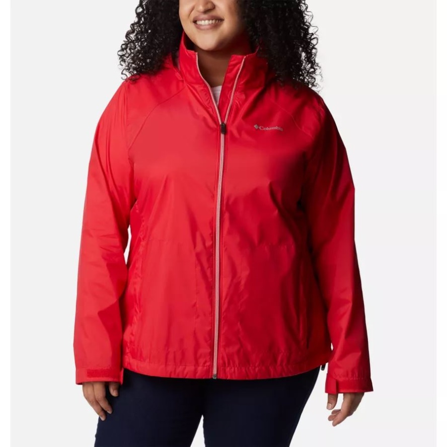 Women's Switchback III Jacket Plus Size Columbia Sale Red Lily