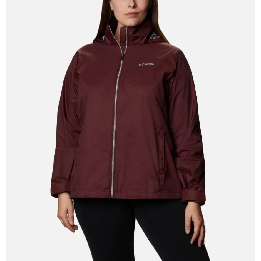 Women's Switchback III Jacket Plus Size Malbec Columbia Sale