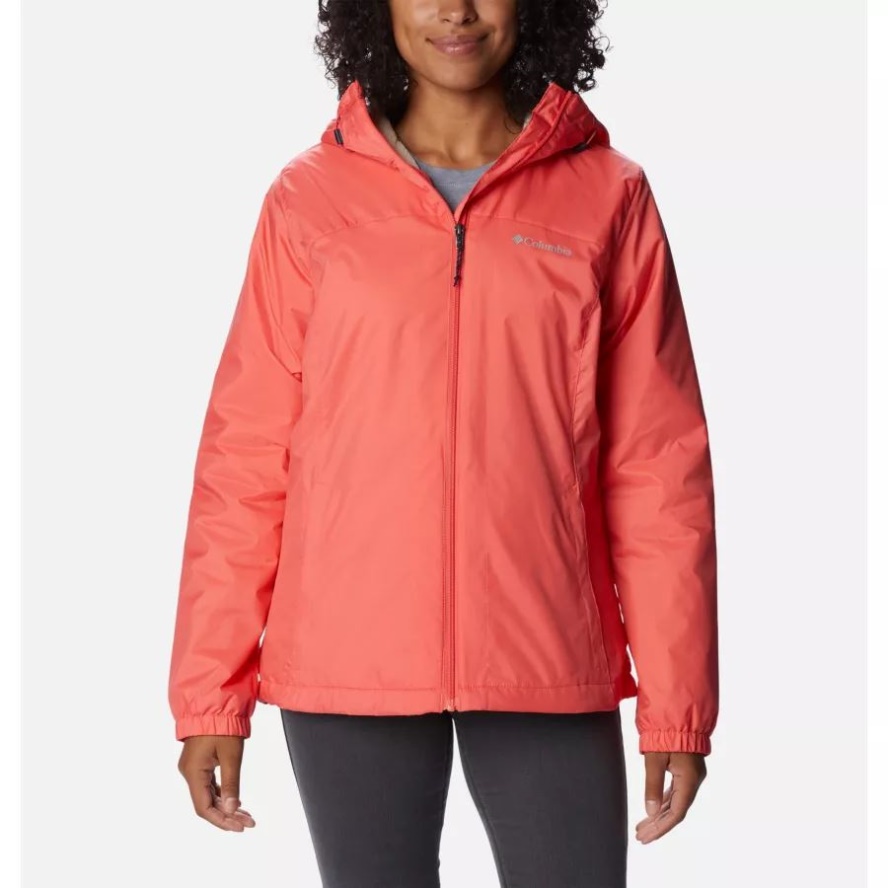 Women's Switchback Sherpa Lined Jacket Columbia Sale Blush Pink
