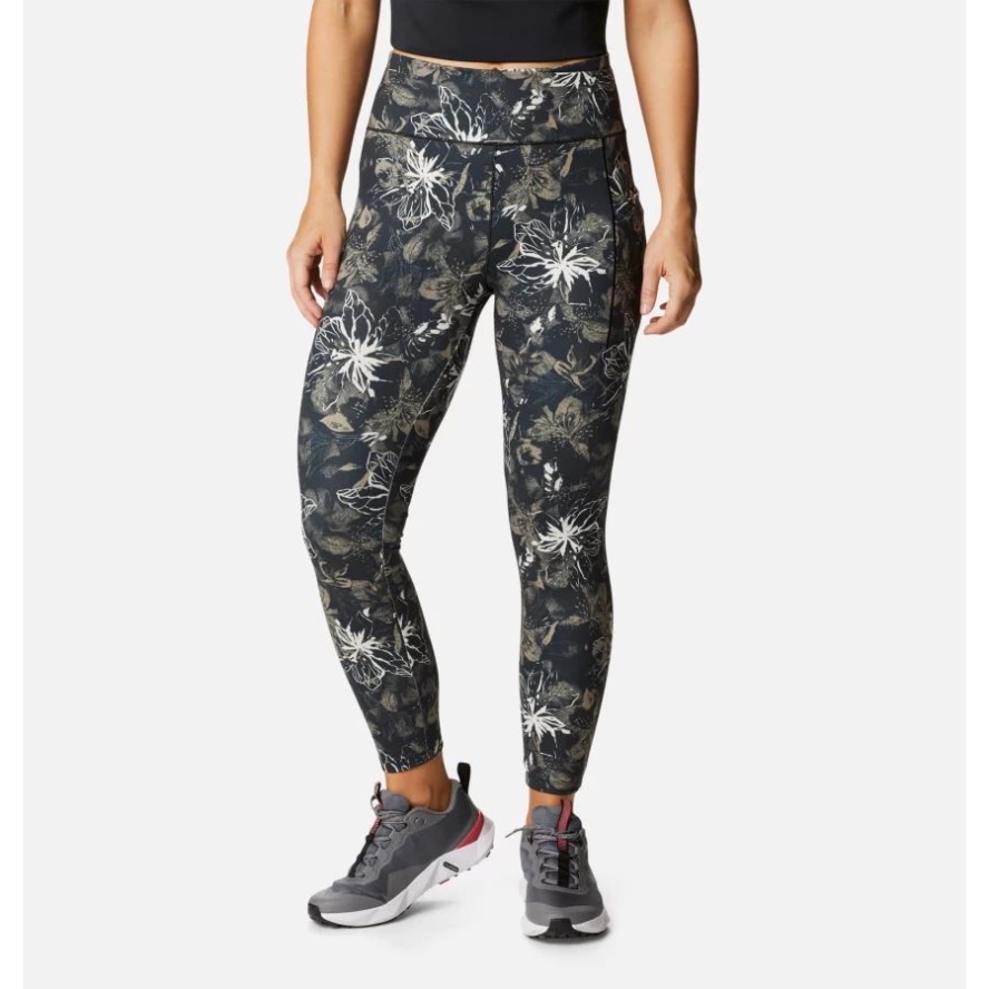 Women's Weekend Adventure 7/8 Legging Black Aurelian Print Columbia Sale