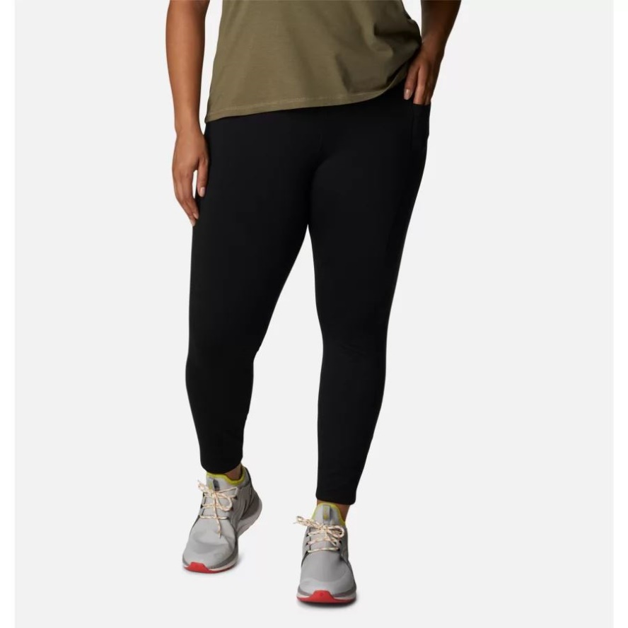 Women's Weekend Adventure 7/8 Legging Plus Size Black Columbia Sale