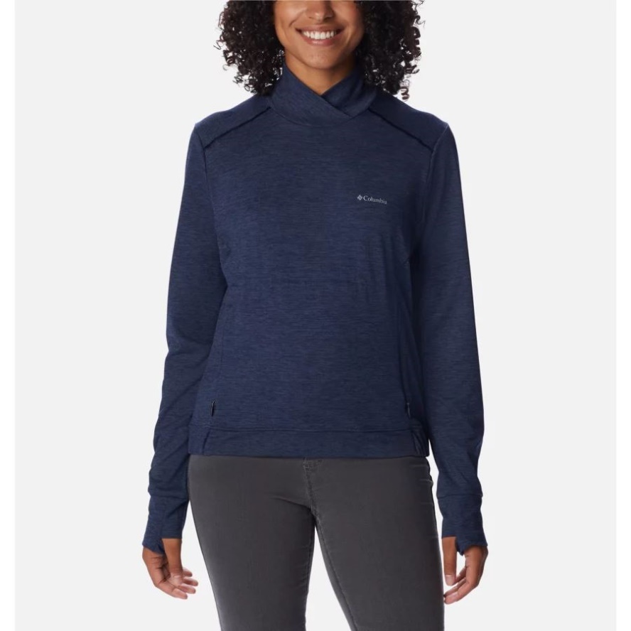 Women's Weekend Adventure Pullover Columbia Sale Dark Nocturnal Heather