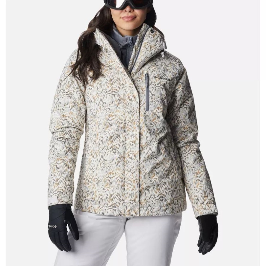 Women's Whirlibird IV Interchange Jacket White Terrain Print Columbia Sale