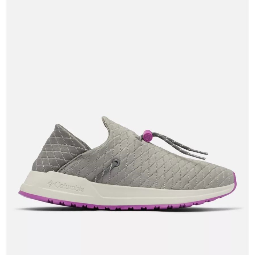 Women's Wildone Moc Shoe Columbia Sale Stratus/Bright Plum
