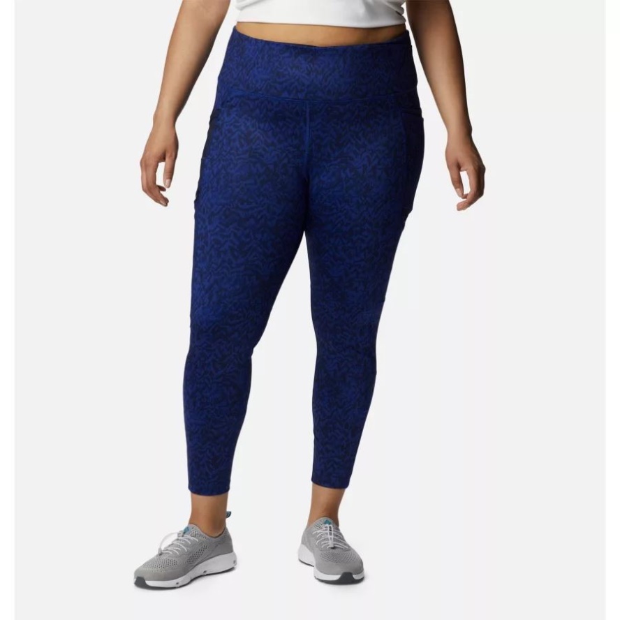 Women's Windgates II Leggings Plus Size Dark Sapphire Terrain Columbia Sale