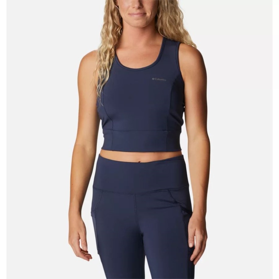Women's Windgates II Technical Cropped Top Columbia Sale Nocturnal