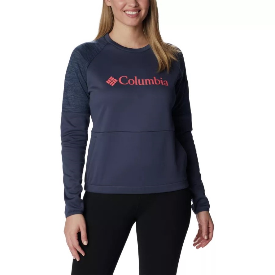 Women's Windgates Sweatshirt Nocturnal/Nocturnal Heather Columbia Sale