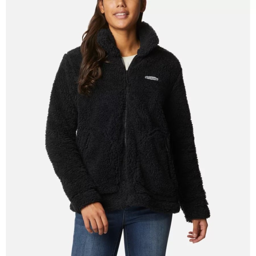 Women's Winter Pass Sherpa Jacket Black Columbia Sale
