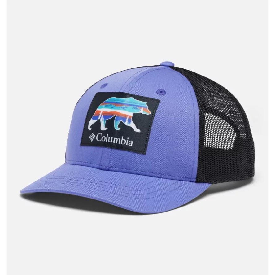 Youth Columbia Sale Snap Back Cap Columbia Sale Purple Lotus Scenic Bear