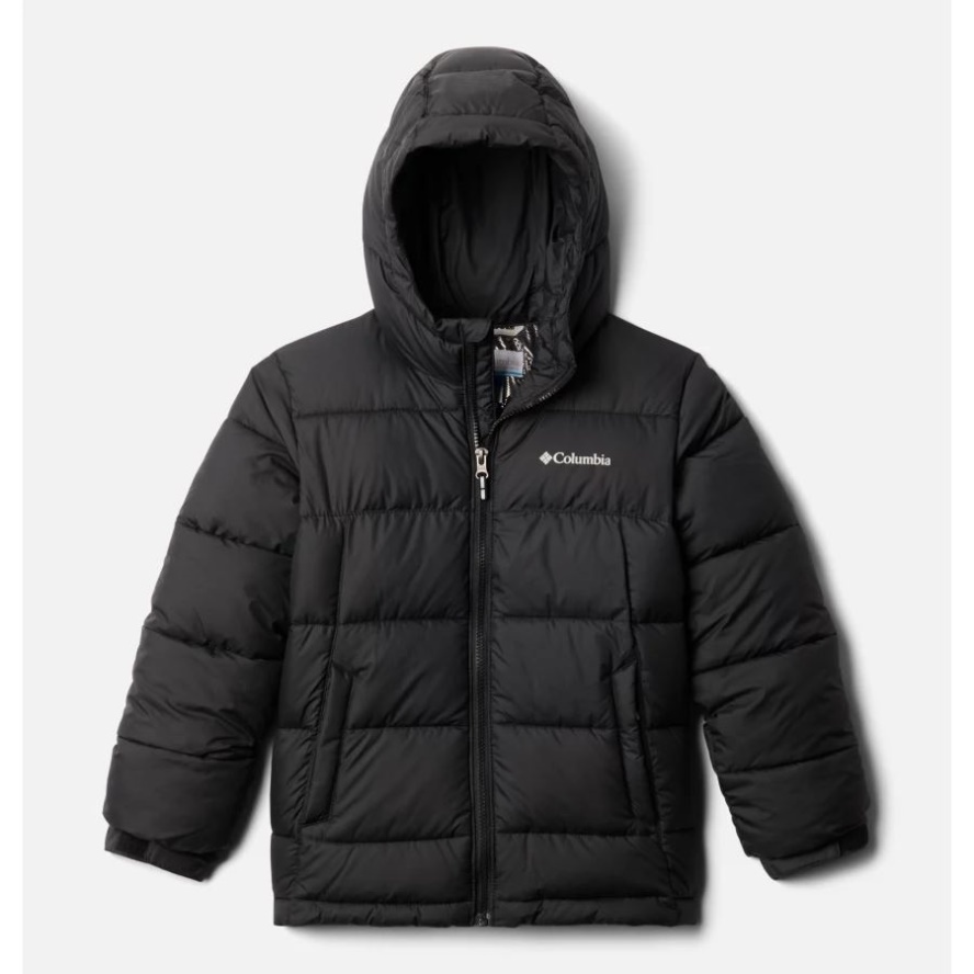 Youth Pike Lake Insulated Puffer Jacket Black Columbia Sale