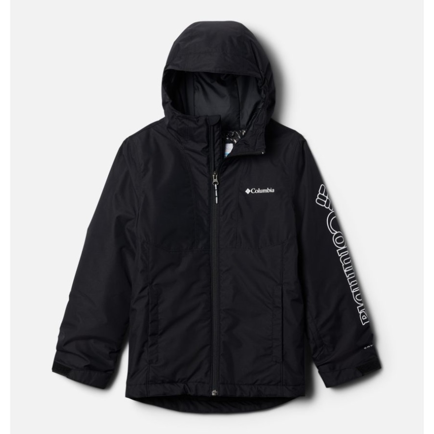 Youth Timber Turner Ski Jacket Columbia AU Sale Black