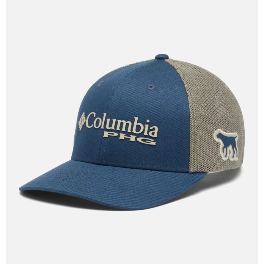 Zinc/Dog PHG Logo Mesh Ball Cap High Crown Columbia Sale
